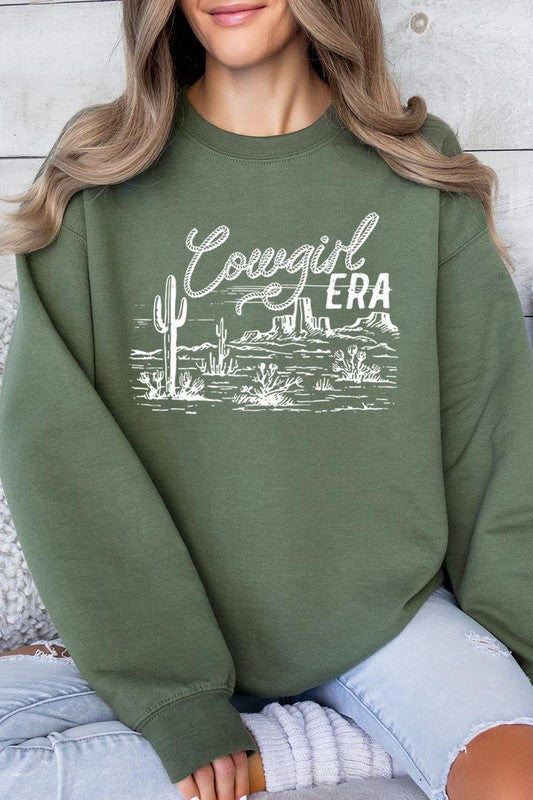 Cowgirl Era Graphic Fleece Sweatshirts